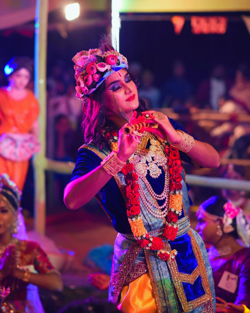Lord Krishna in Raas Leela